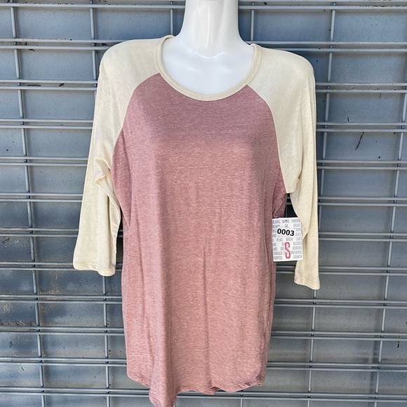 LulaRoe Microstriped Randy Top-#0003 - Picture 7 of 12